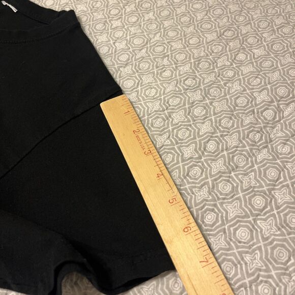 Paris France T-shirt Adult Small Black Short Sleeve Graphic Print Cotton Casual - Picture 5 of 6